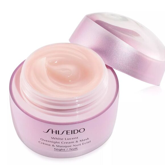 Shiseido White Lucent Overnight Cream & Mask 75ml NIB - Picture 4 of 9